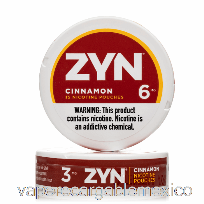 Bolsas De Nicotina Vape Recargables Zyn - Canela 3 Mg (paquete De 5)
